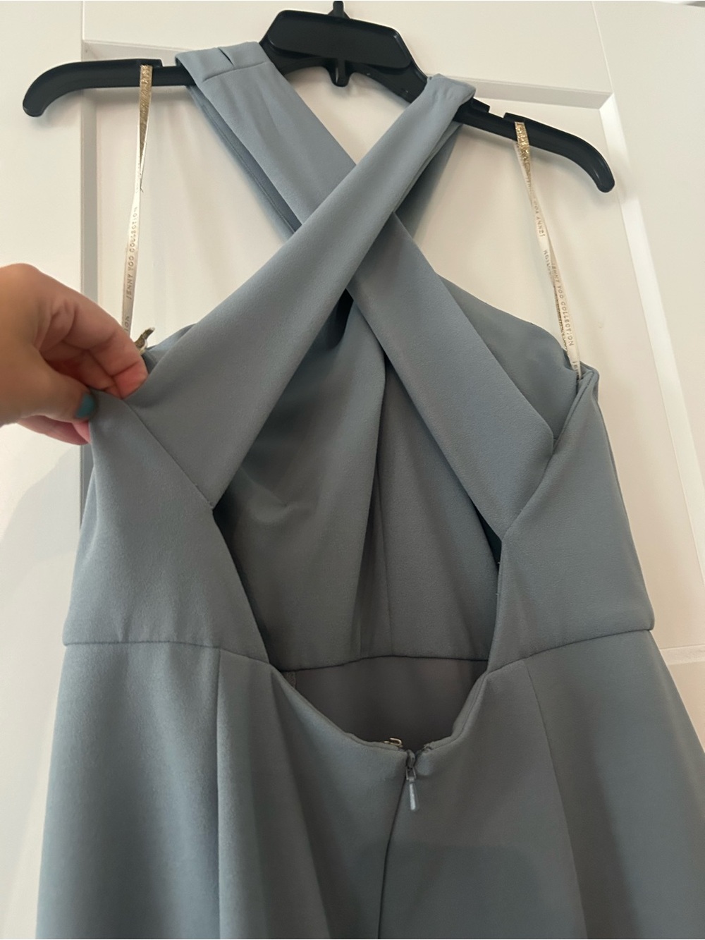 Jenny Yoo Long Bridesmaid Dress Kayleigh - Picture 4 of 6